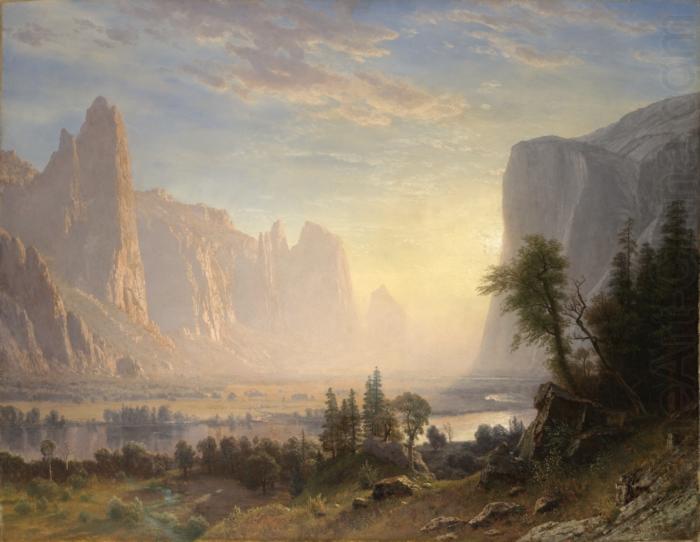 Valley of the Yosemite, Albert Bierstadt